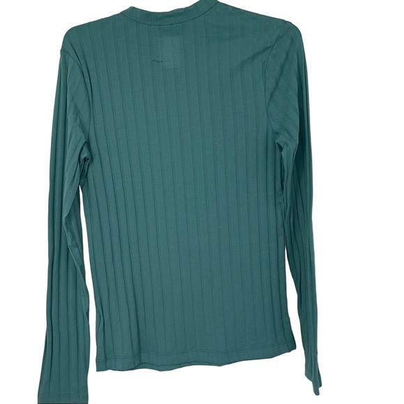 A NEW DAY TEAL LIGHTWEIGHT LONG SLEEVE TOP SIZE XS - Picture 2 of 3
